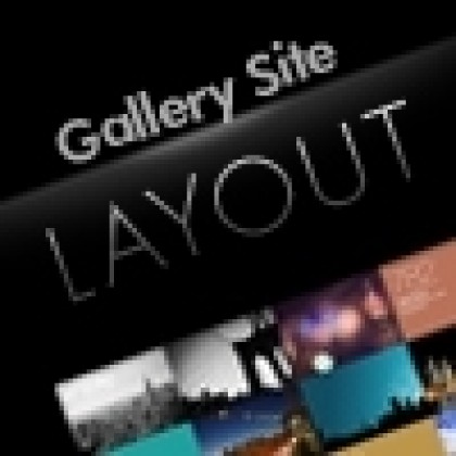 Photo Gallery Site Layout