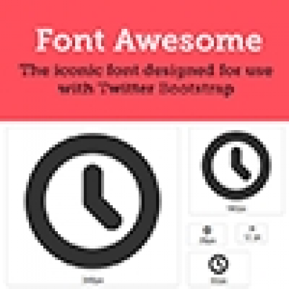 Font Awesome 애드온