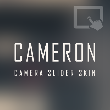 카메론 반응형 터치 슬라이더 스킨 - 카메라 슬라이더