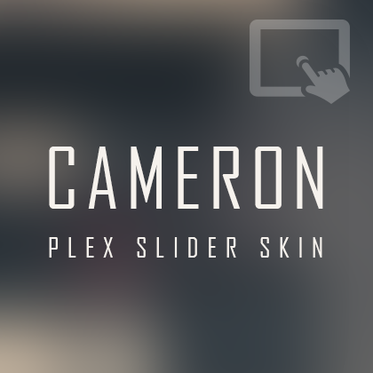 카메론 반응형 터치 슬라이더 스킨 - Flex 슬라이더