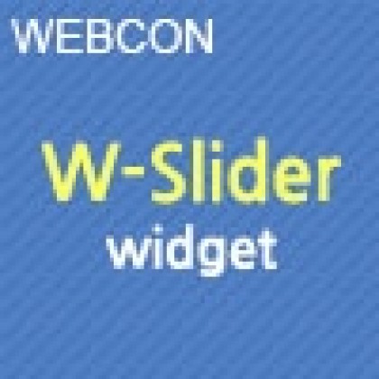 웹콘 W-Slider 위젯
